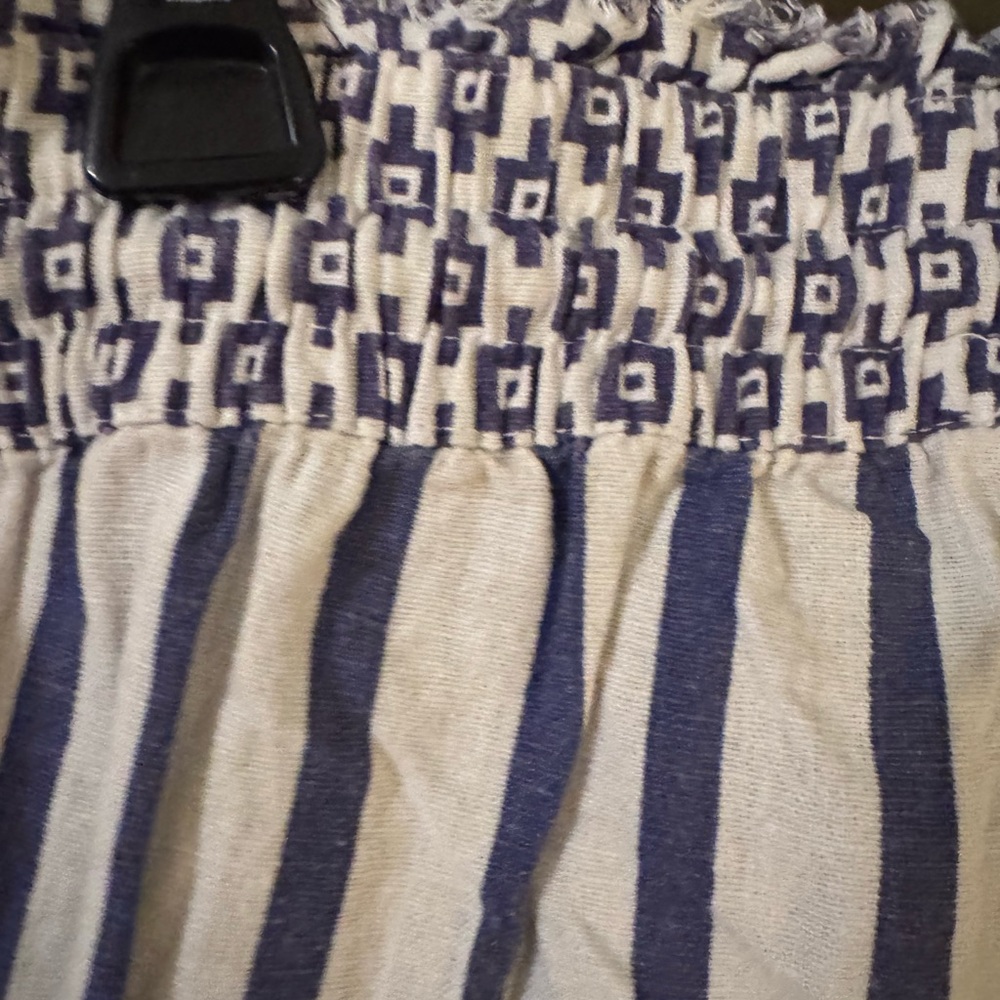 Indigo Rein Navy and White Striped Pants - Picture 8 of 10